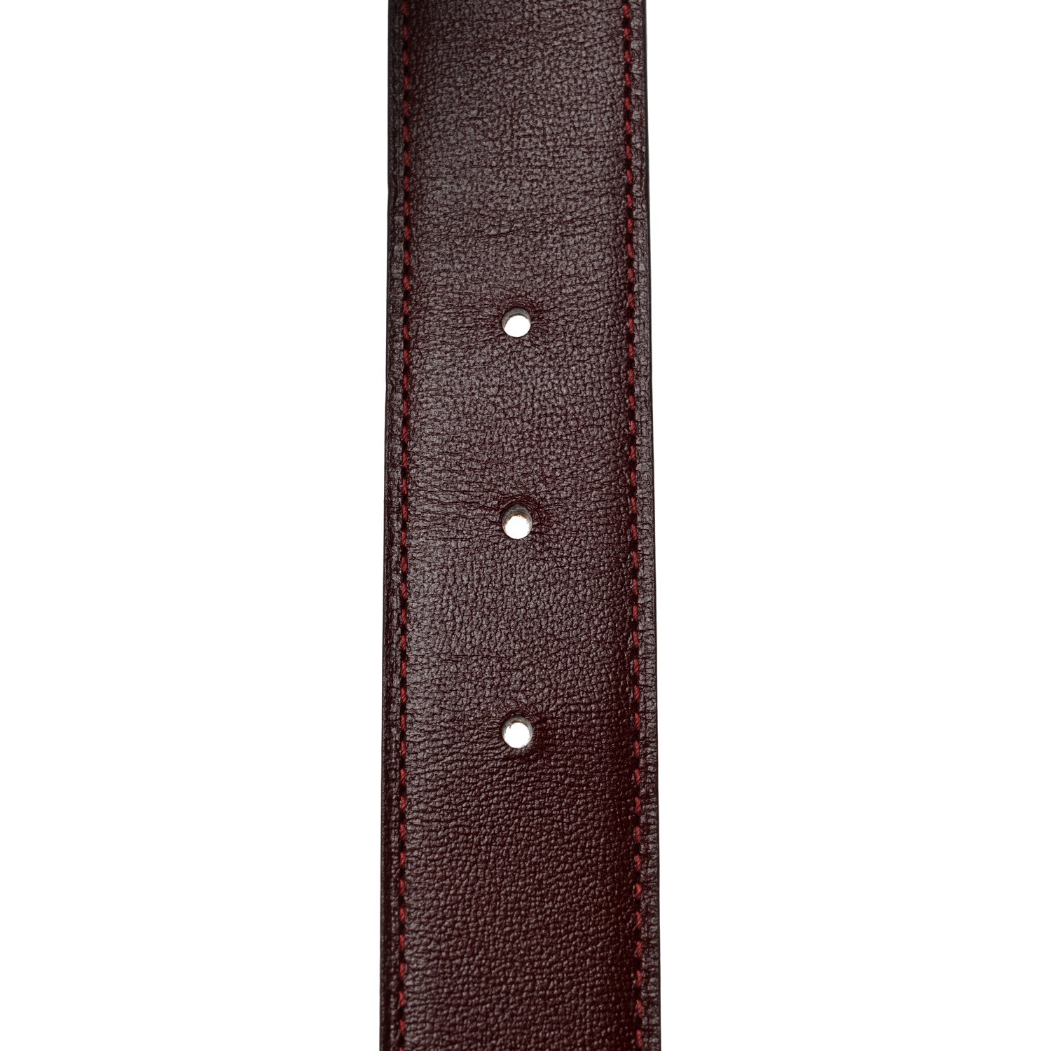 Hermes Togo Swift 32mm Belt Strap 80 Gold Rouge H 6 of 8