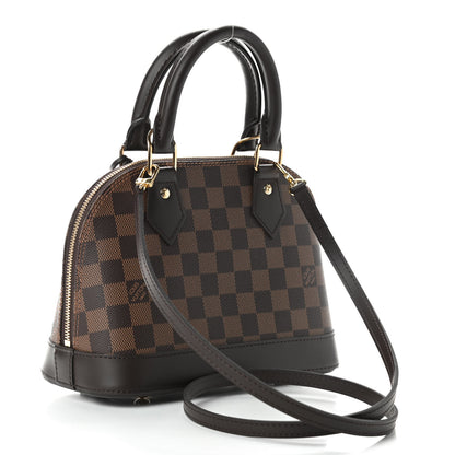 Louis Vuitton Damier Ebene Alma BB 3 of 8