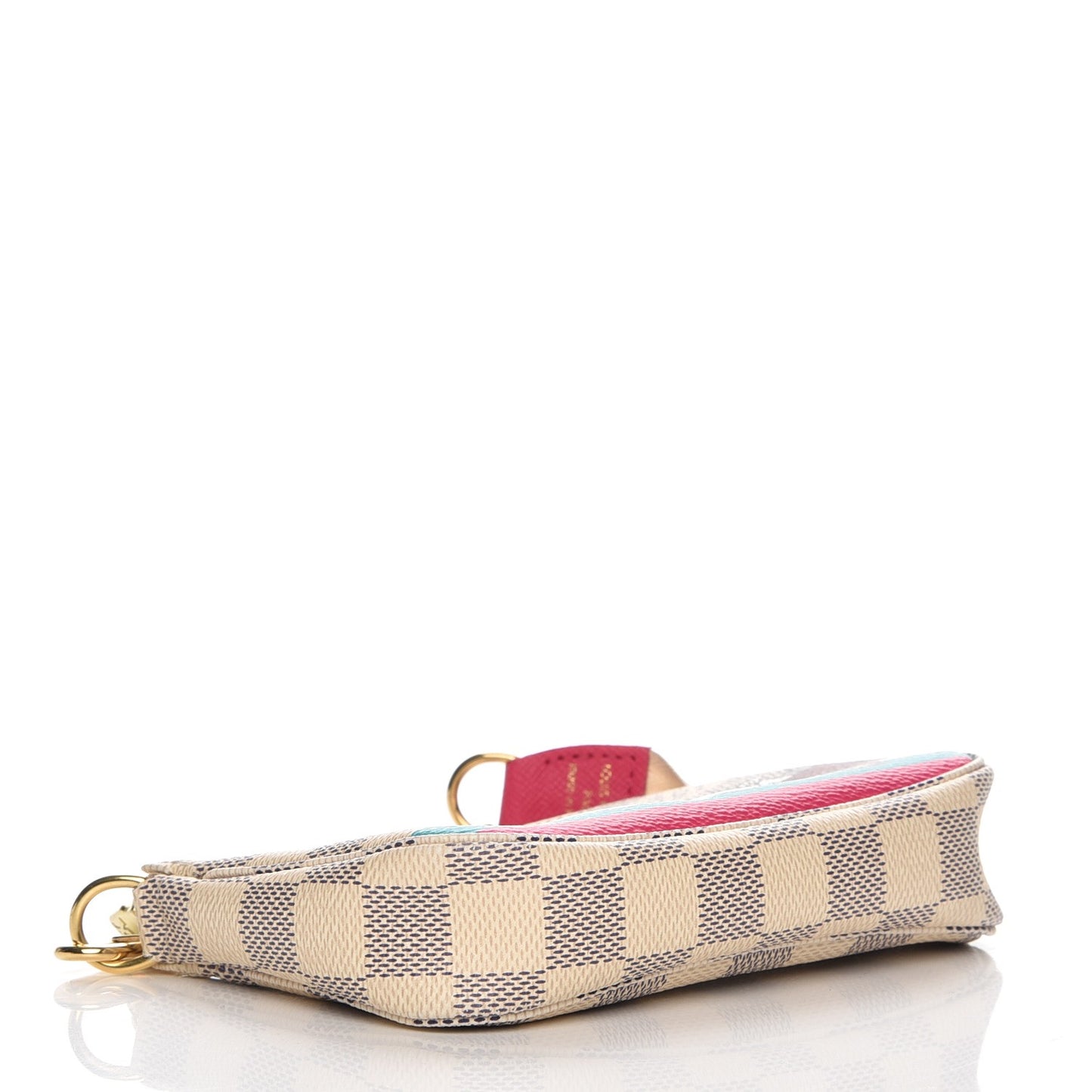 Damier Azur 2015 Christmas Animation Mini Pochette Accessories