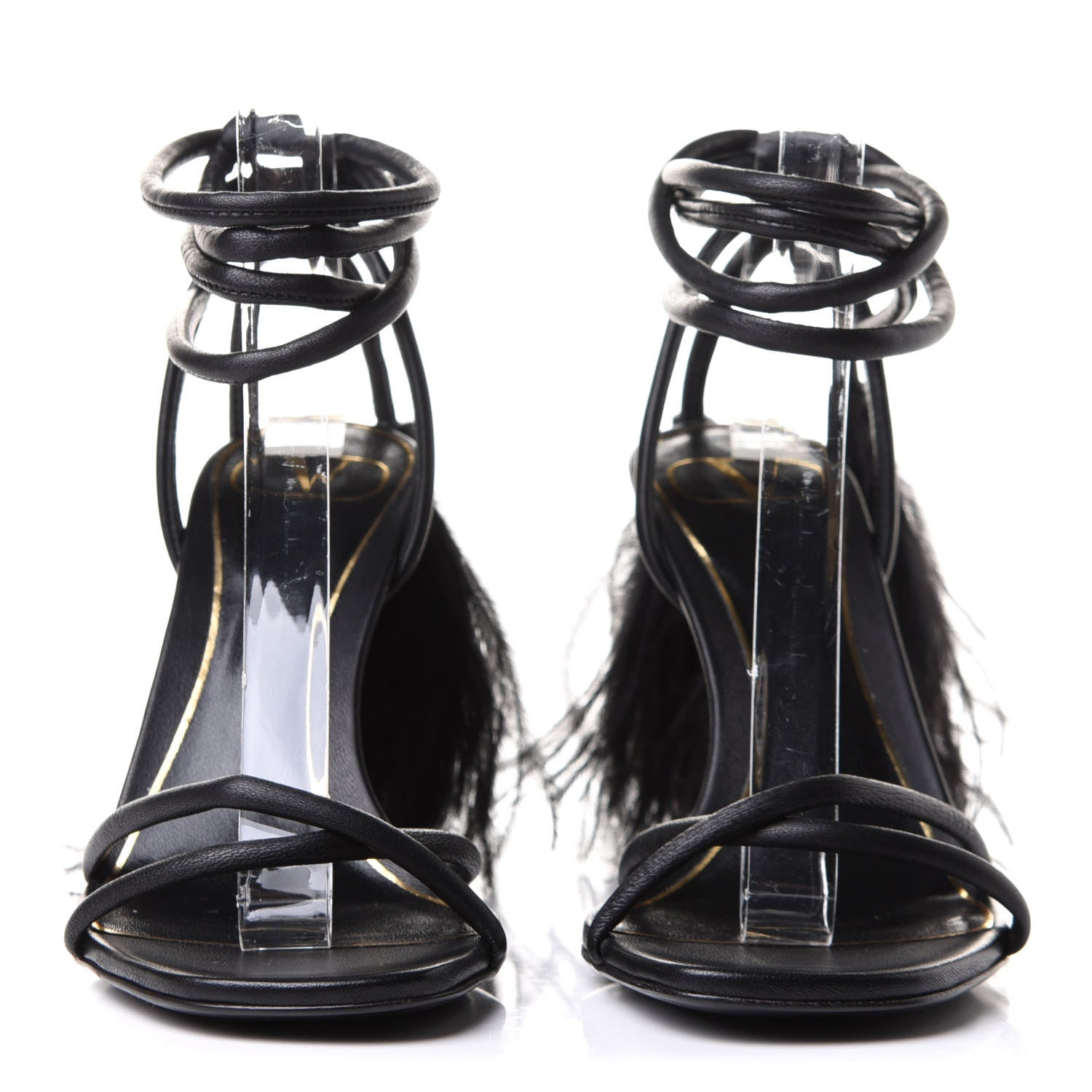 Valentino Garavani Nappa Upflair Sandals 35 Black 2 of 8