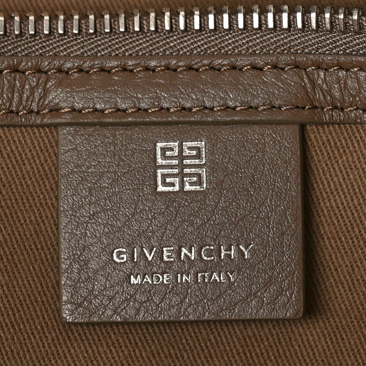 Givenchy Tumbled Calfskin Medium Voyou Bag Taupe 5 of 7