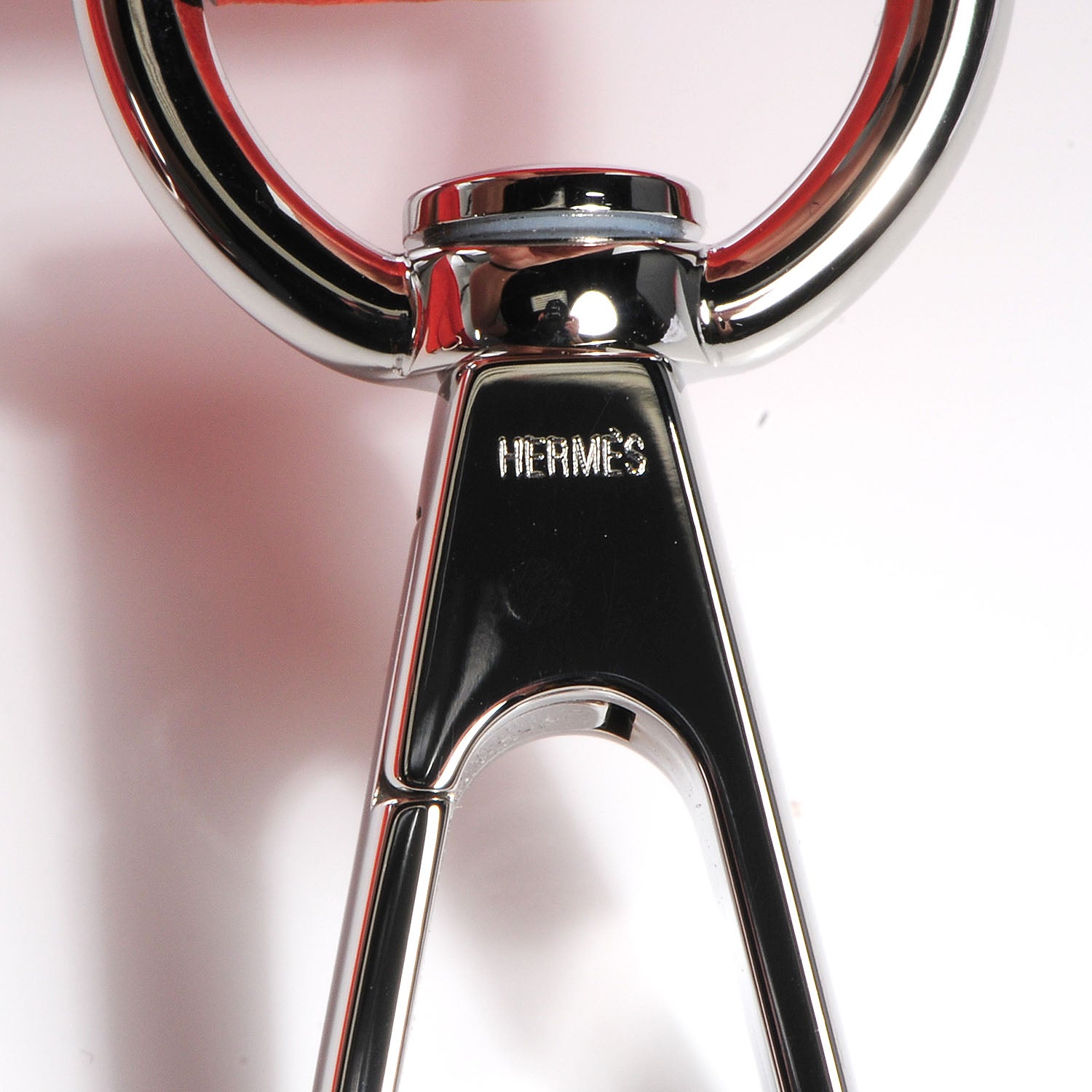 Hermes Taurillon Clemence Evelyne TPM Feu Orange 6 of 14