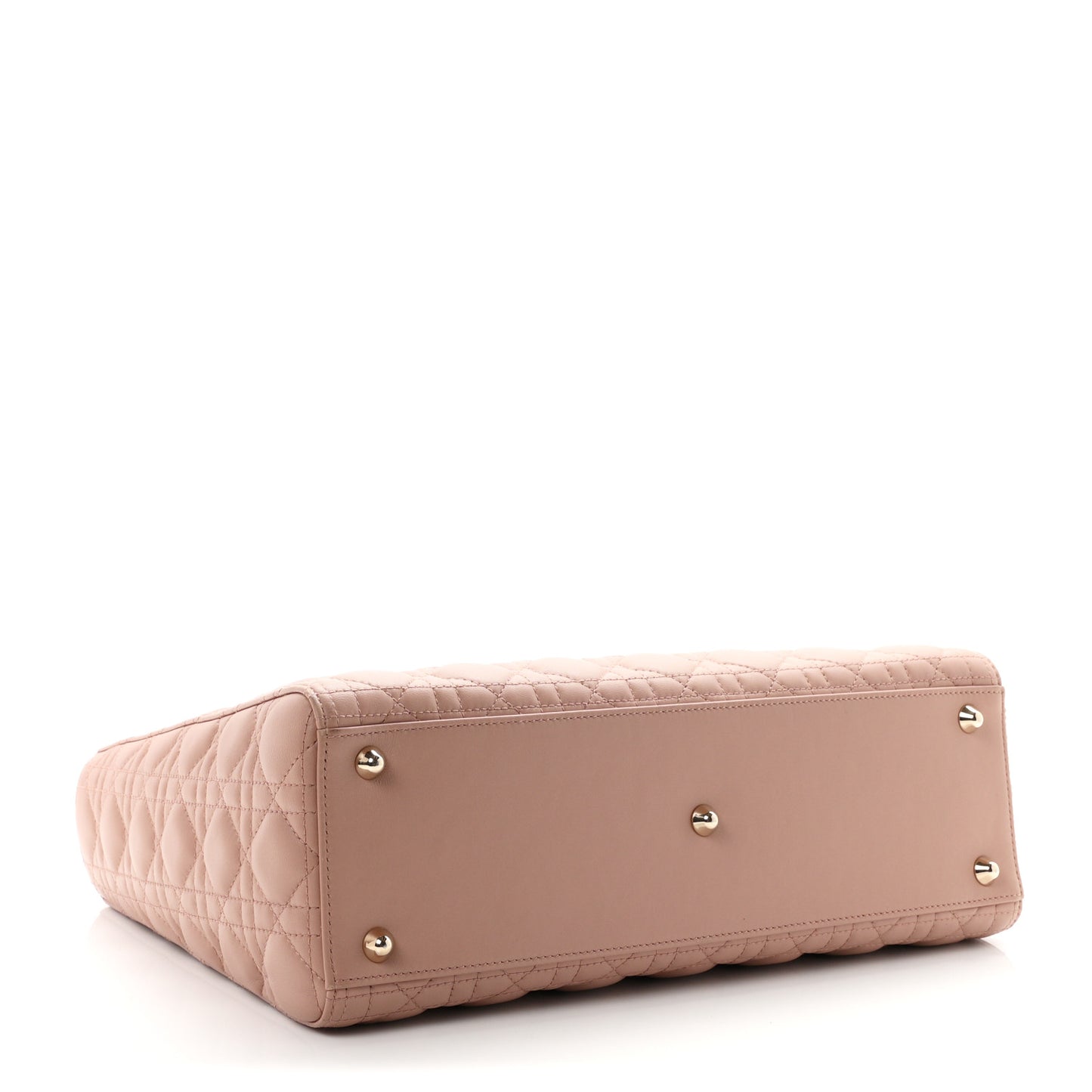 Lambskin Cannage Large Lady Dior Fard