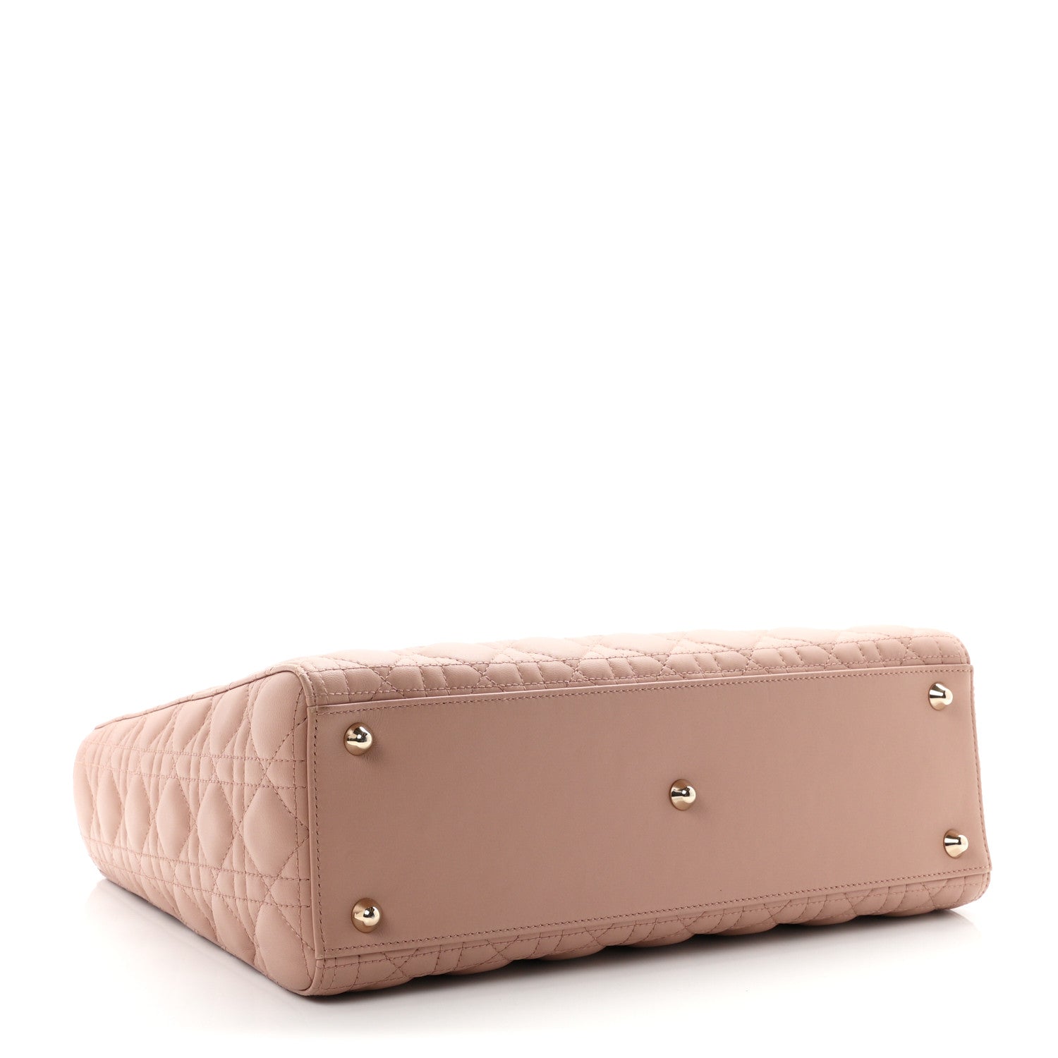 Christian Dior Lambskin Cannage Large Lady Dior Fard 4 of 11
