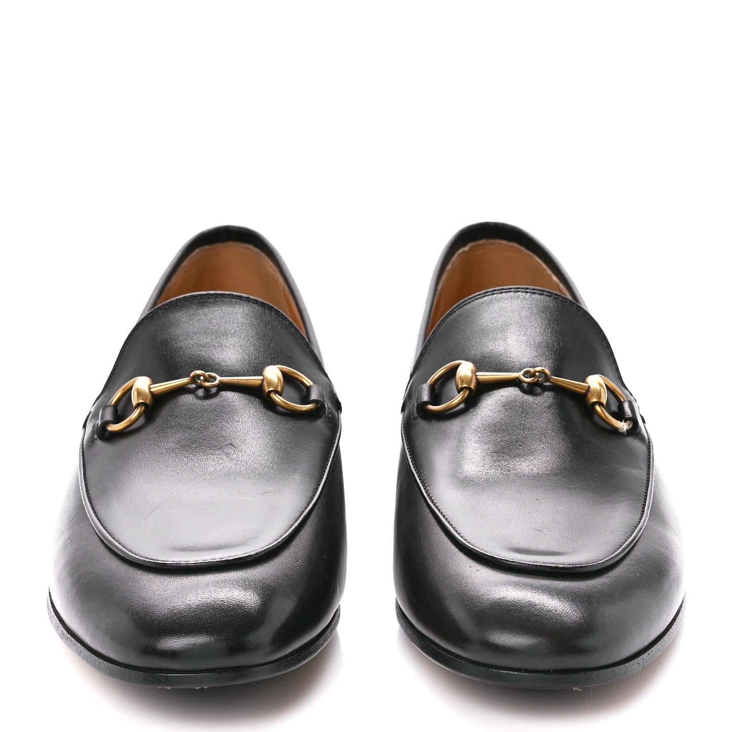 Calfskin Womens Jordaan Loafers 38 Black