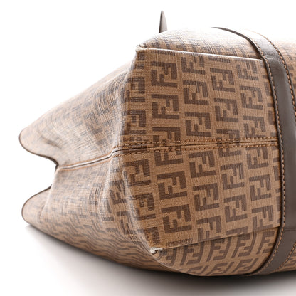 Fendi Zucchino Spalmati Vitello Tote Nocciola Castagna 11 of 13