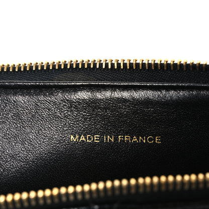 Chanel Patent Quilted CC Shoulder Bag Black 6 of 10