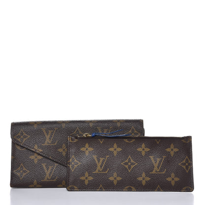 Louis Vuitton Monogram Josephine Wallet Blue 11 of 11