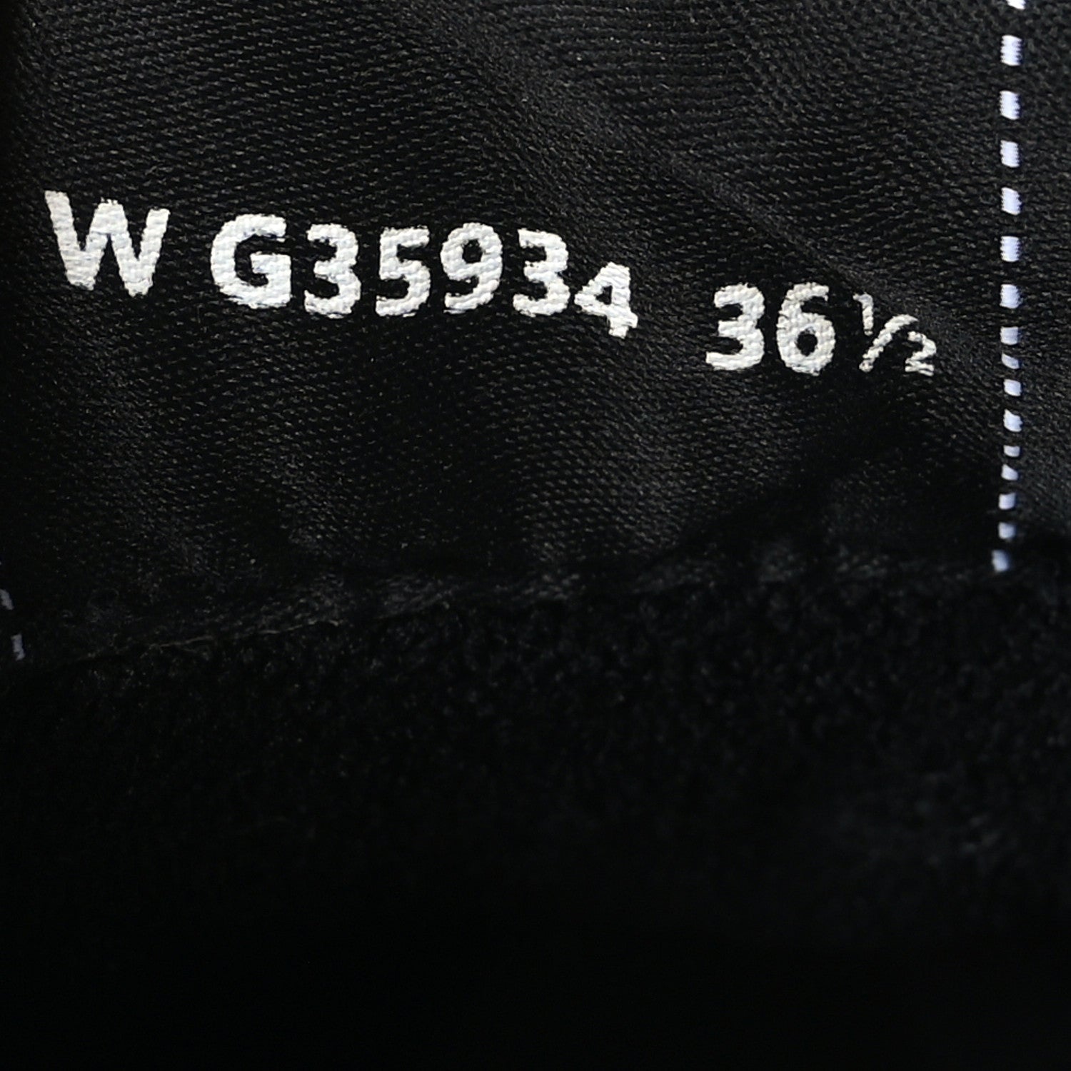 Chanel Calfskin Womens Logo Sneakers 36.5 Black White 7 of 7