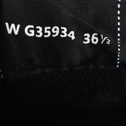 Chanel Calfskin Womens Logo Sneakers 36.5 Black White 7 of 7