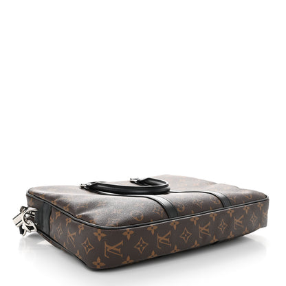 Louis Vuitton Monogram Macassar Porte-Documents Voyage PM 8 of 21