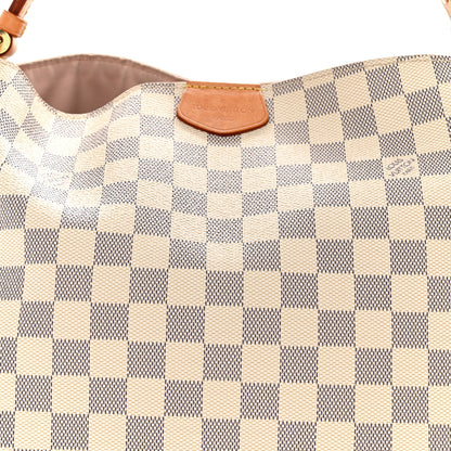 Louis Vuitton LOUIS VUITTON Damier Azur Graceful PM Rose Ballerine 7 of 15