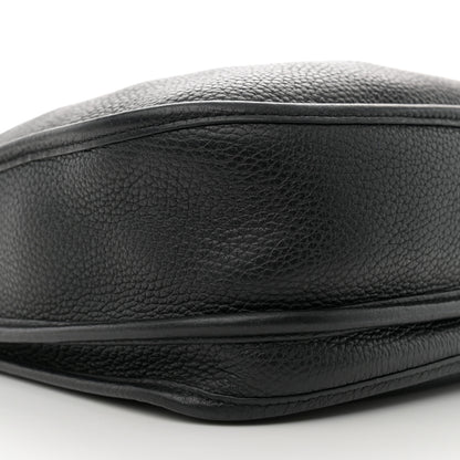 Hermes Taurillon Clemence Evelyne III PM Black 9 of 11