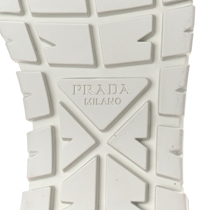 Prada Re-Nylon Gabardine Triangle Logo Double Wheel 50mm Sneakers 38 Primula 7 of 9
