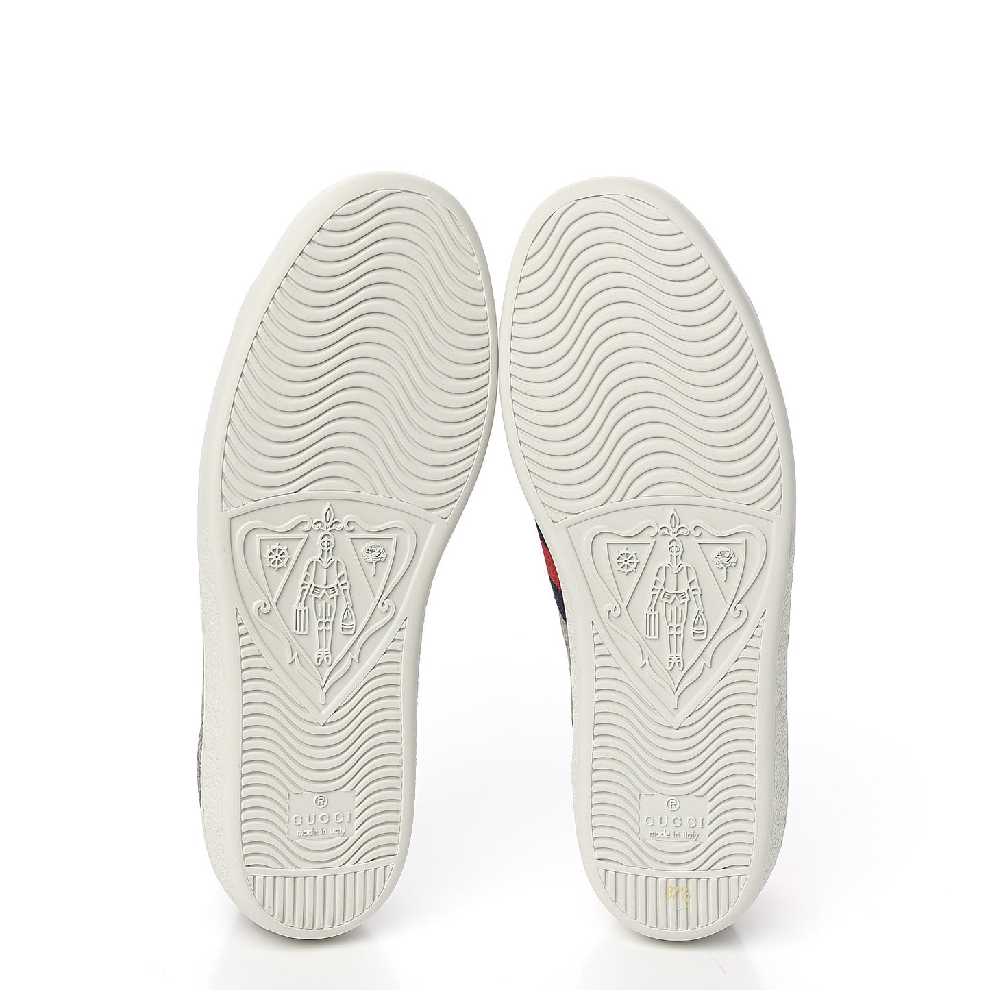 GG Supreme Monogram Womens Ace Low-Top Sneaker 37.5 Beige