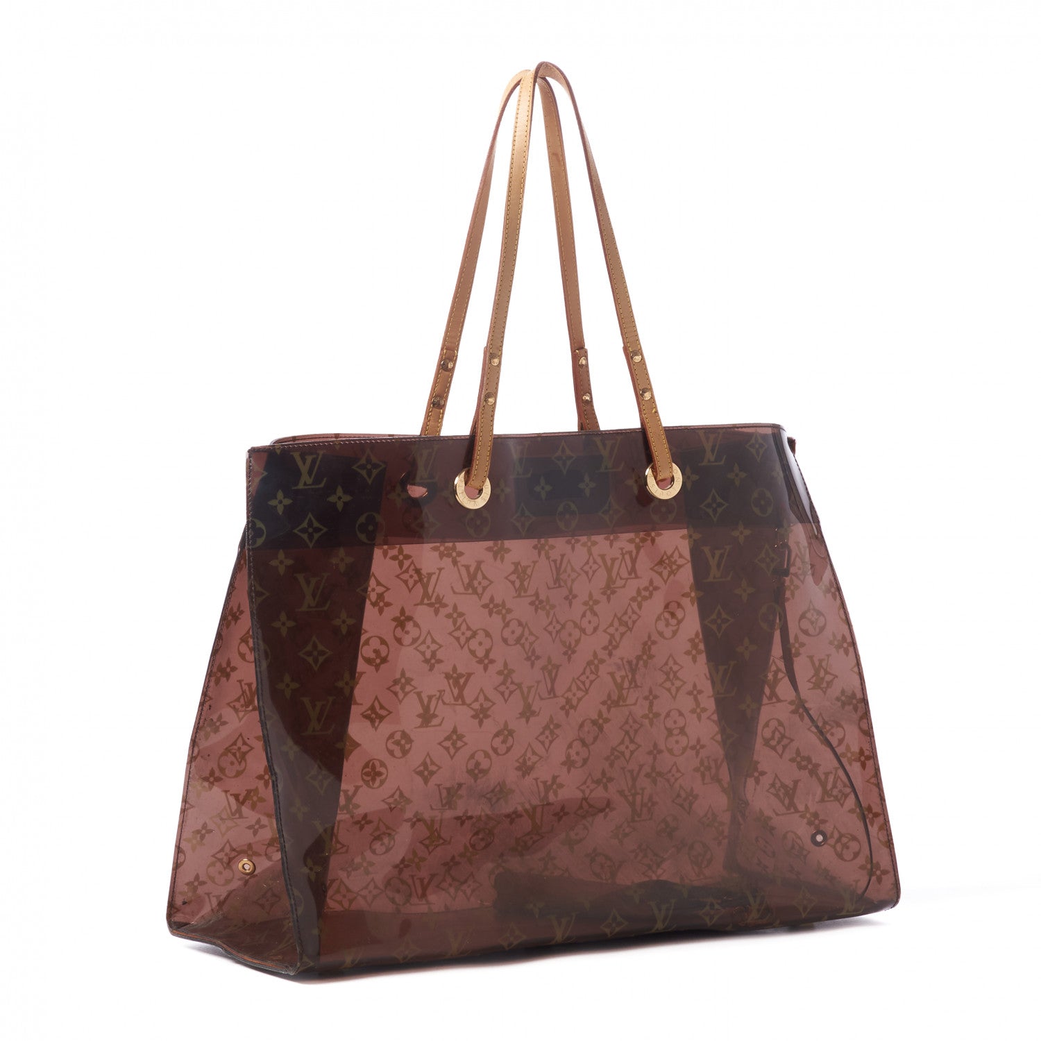 Louis Vuitton Vinyl Monogram Ambre Sac Cabas GM 4 of 9