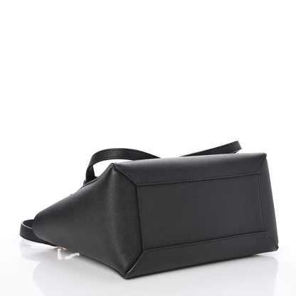 Celine Grained Calfskin Micro Belt Bag Black 5 of 9