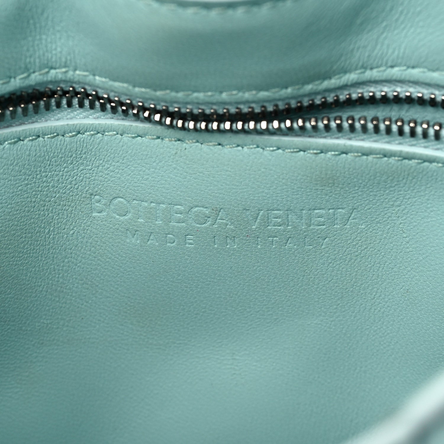 Bottega Veneta Lambskin Maxi Intreccio Padded Chain Cassette Crossbody Bag Spearmint 6 of 8