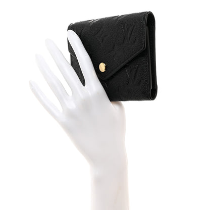 Louis Vuitton Empreinte Victorine Wallet Black 2 of 6