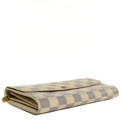 Louis Vuitton Damier Azur Sarah Wallet 4 of 7