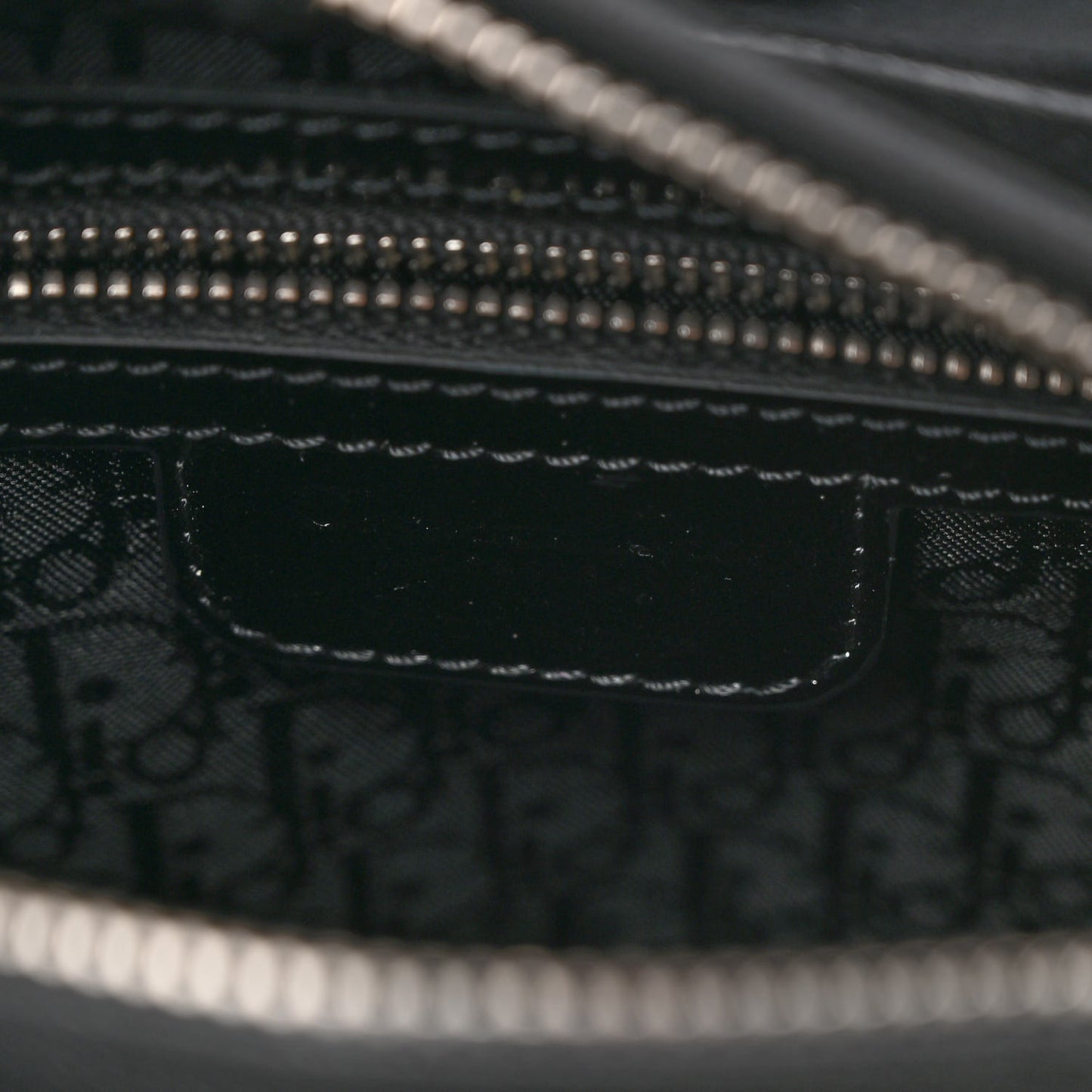 Patent Cannage Medium Lady Dior Black