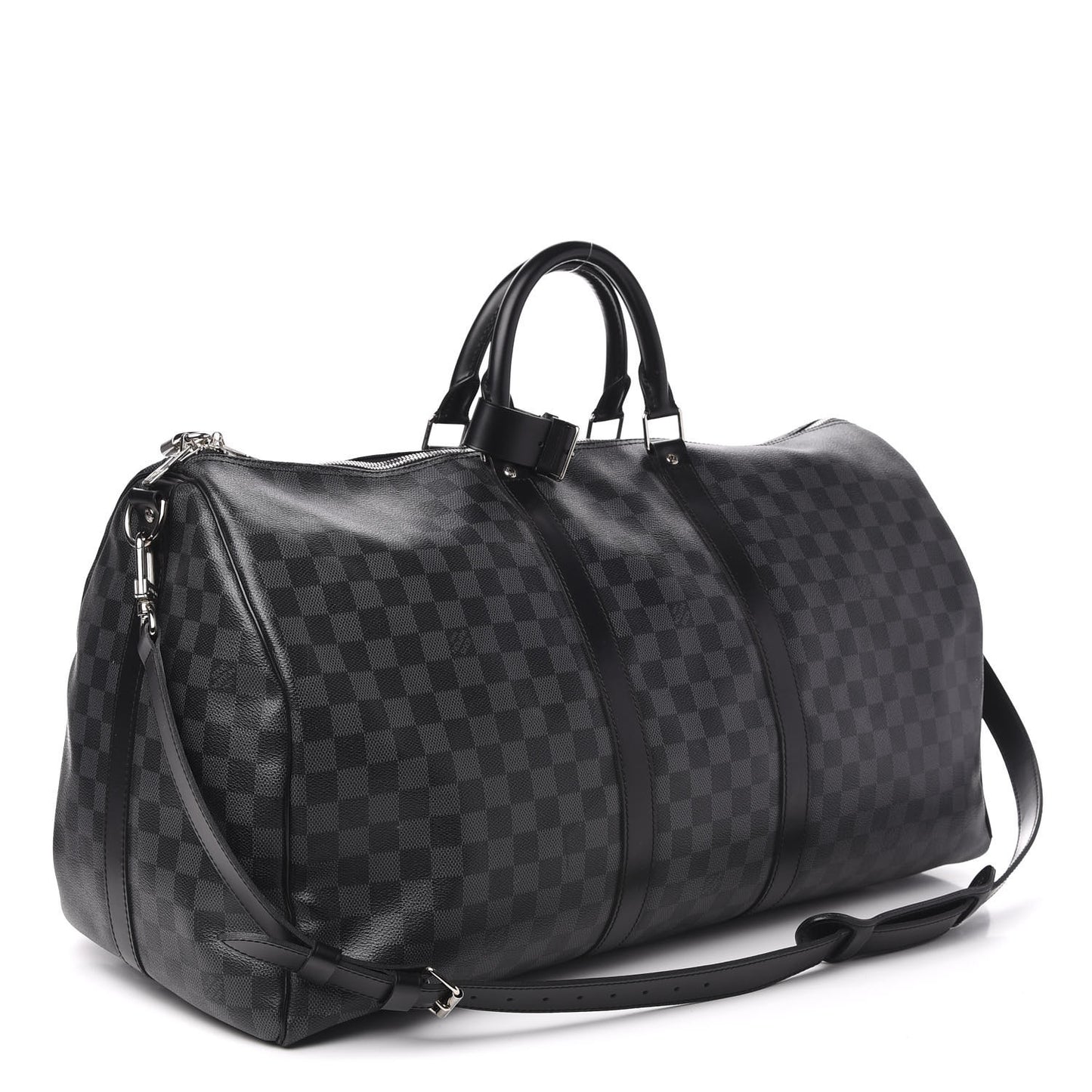 Damier Graphite Keepall Bandouliere 55