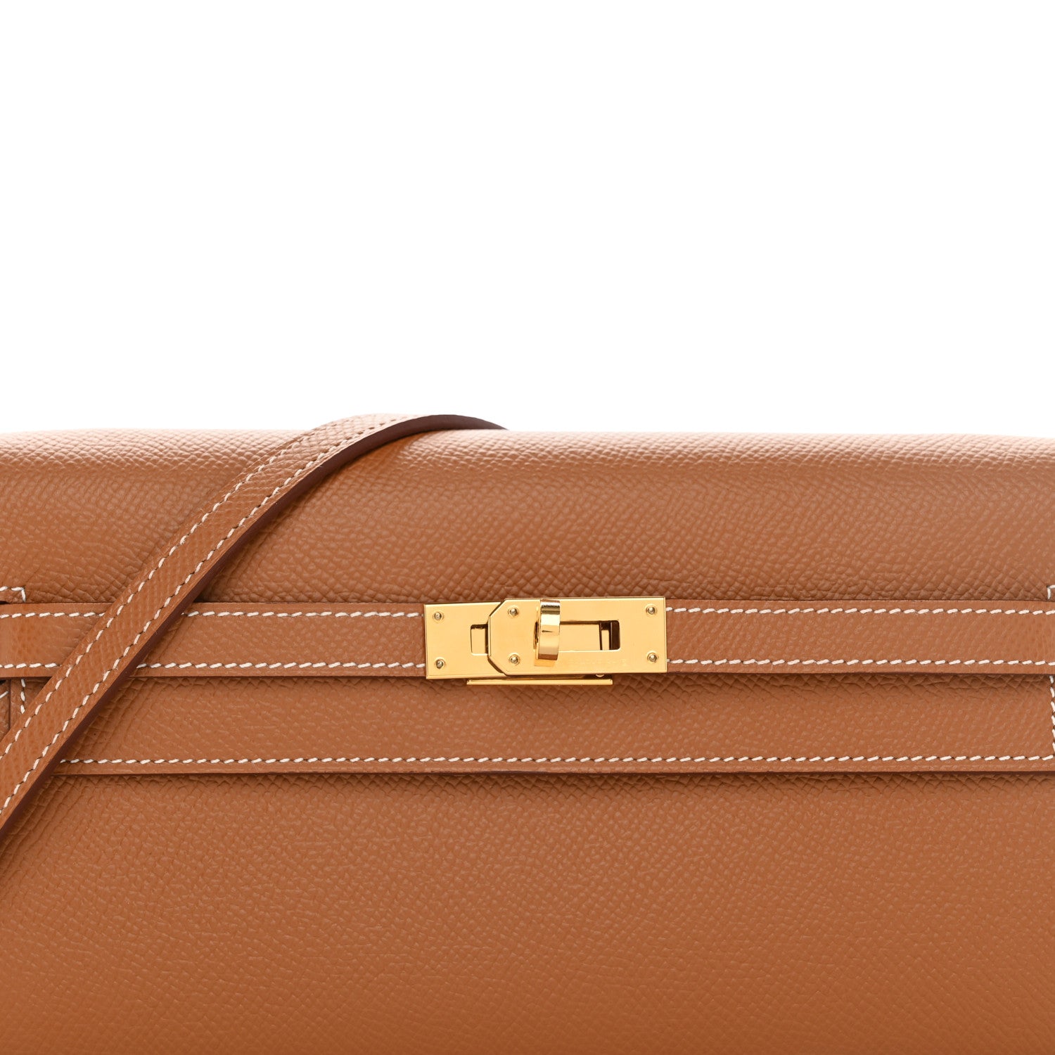 Hermes Epsom Kelly Wallet To Go Gold 6 of 10