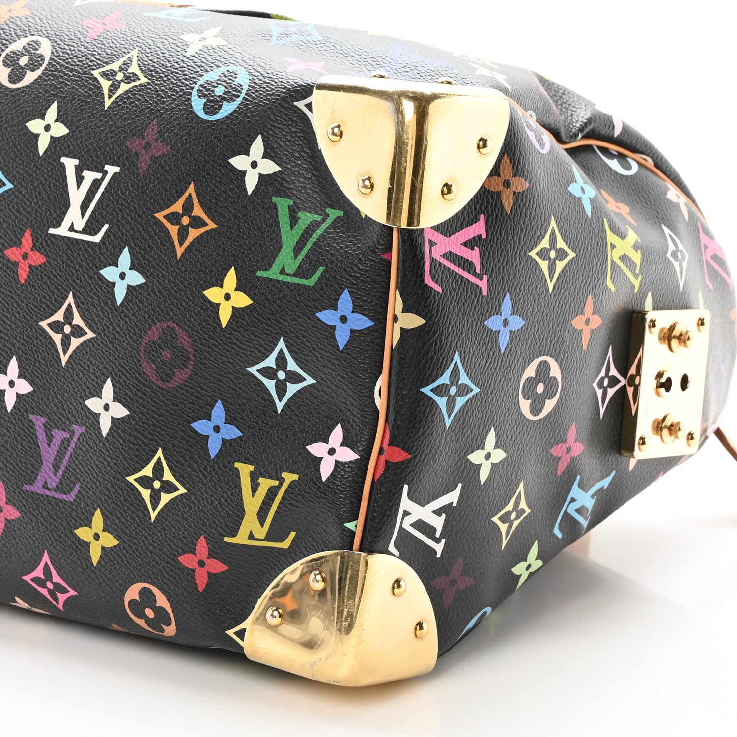 Louis Vuitton Monogram Multicolor Speedy 30 Black 9 of 9
