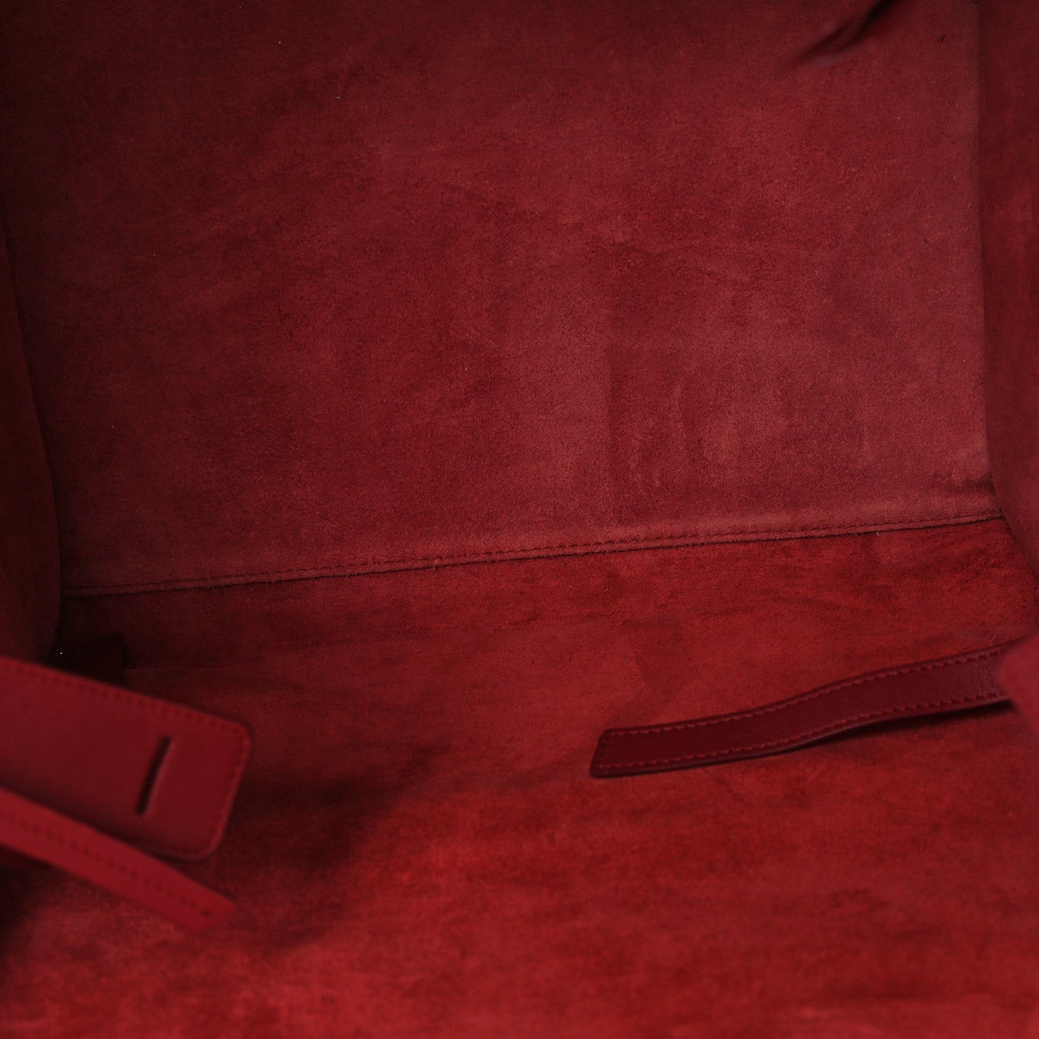 Celine Supple Calfskin Medium Phantom Luggage Red 5 of 11