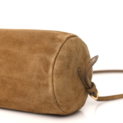 Miu Miu Suede Pouch Olive Green 9 of 9