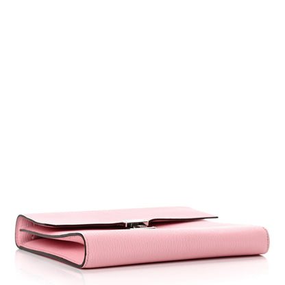 Hermes Chevre Mysore Clic 16 Wallet Rose Sakura 3 of 4