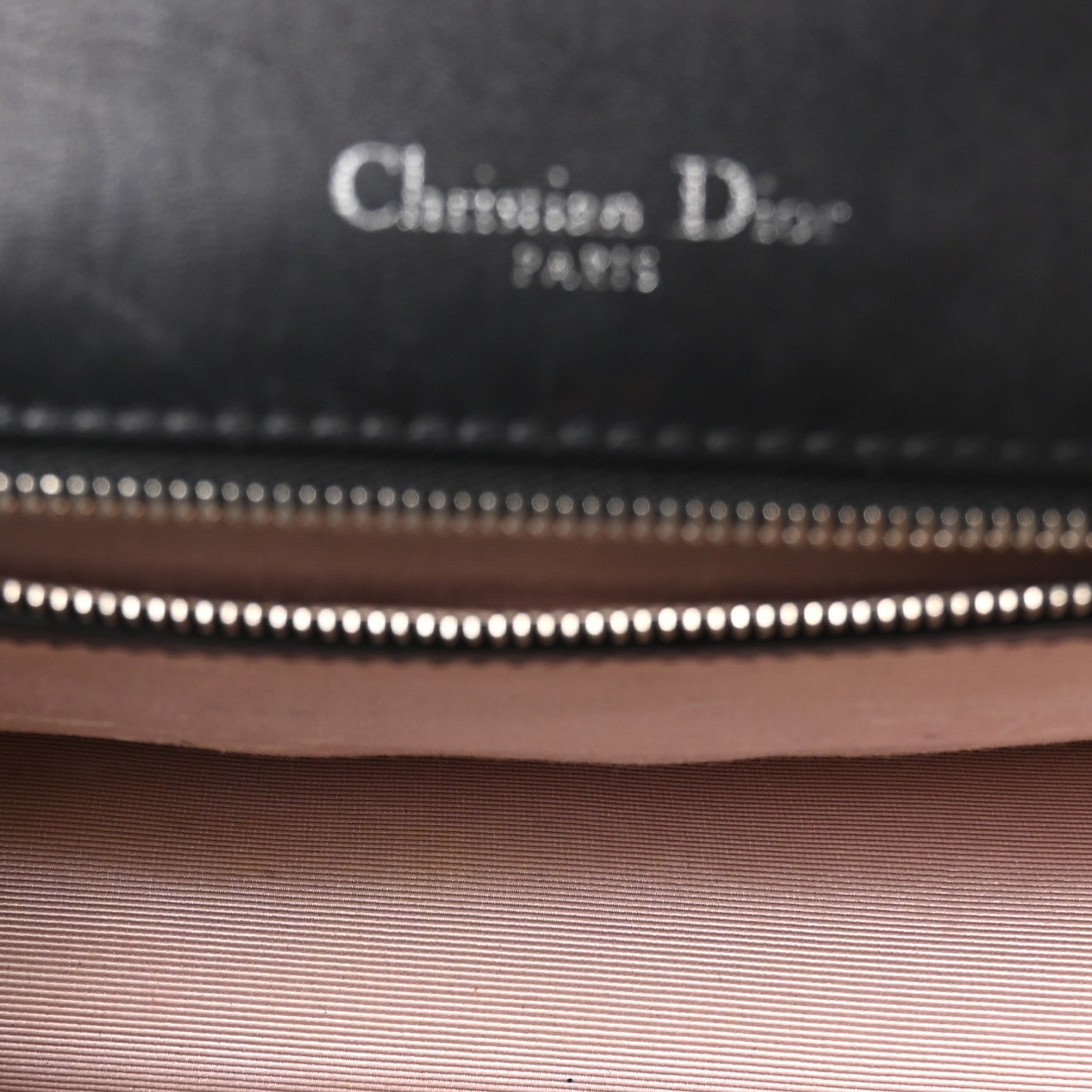 Christian Dior Patent Medium Diorama Flap Bag Black 5 of 11