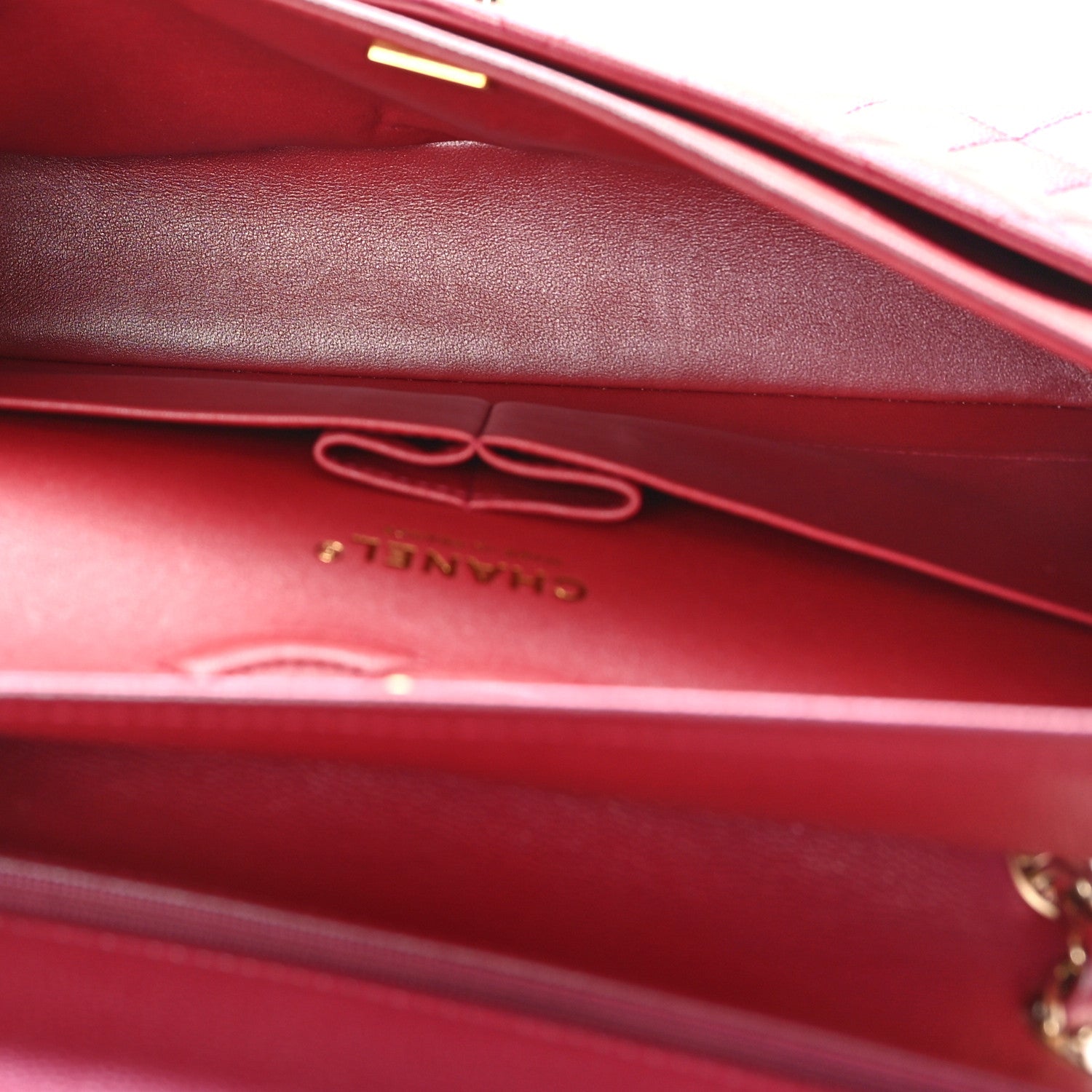 Chanel Iridescent Caviar Quilted Medium Double Flap Pink 5 of 9
