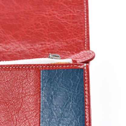 Balenciaga Agneau Arena Multicolore Bazar Money Wallet Grey White Black Red Blue 8 of 9