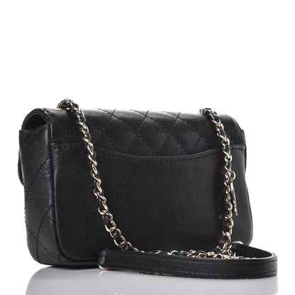 Chanel Goatskin Quilted Flap Black 3 of 8
