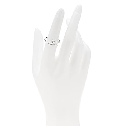 Cartier 18K White Gold Small Juste Un Clou Ring 53 6.25 2 of 6