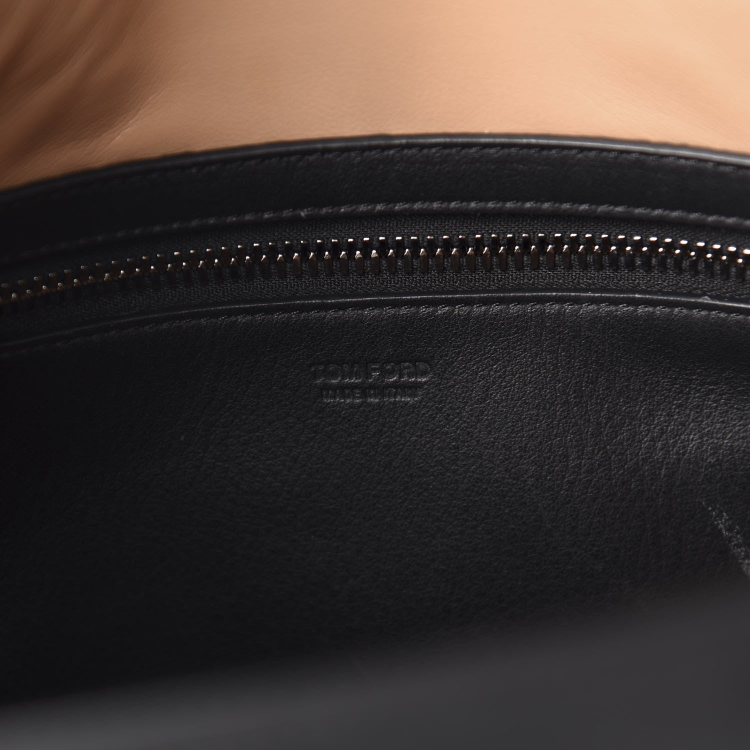 Tom Ford Calfskin Serena Tote Black 8 of 11
