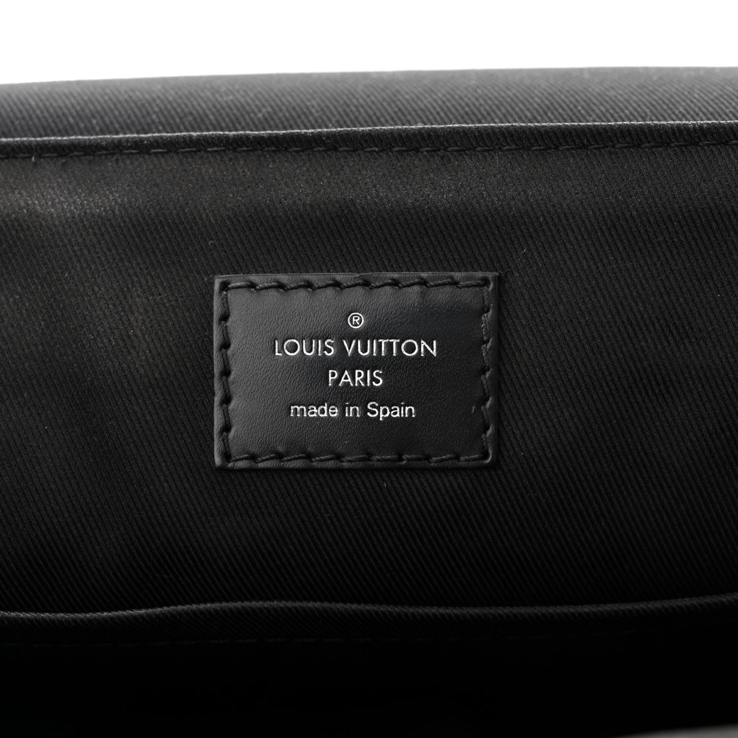 Louis Vuitton Monogram Eclipse District PM NM Black 6 of 9