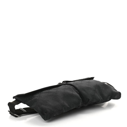 Gucci GG Monogram Double Pocket Belt Bag Black 4 of 10
