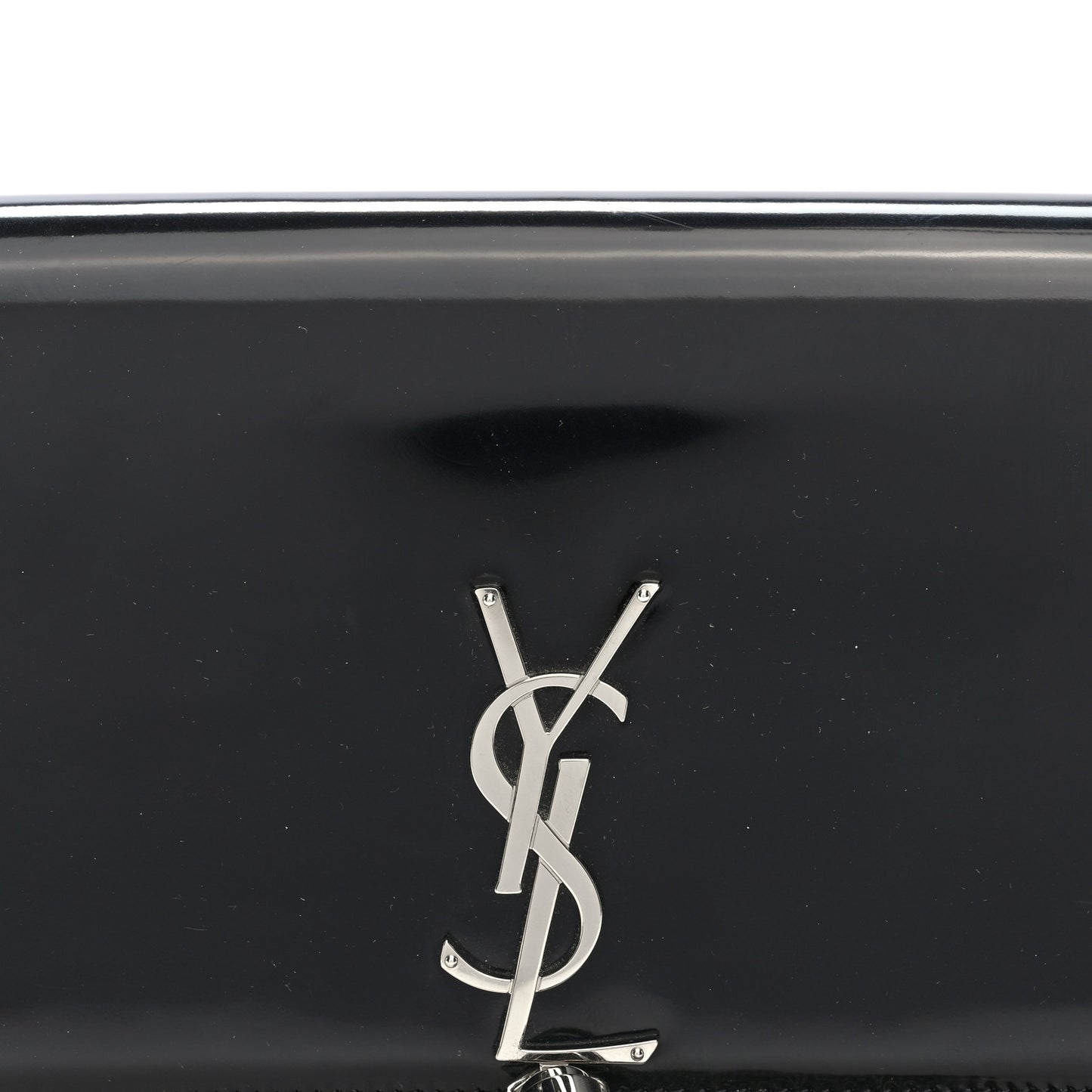 Patent Cassandre Tassel Clutch Black