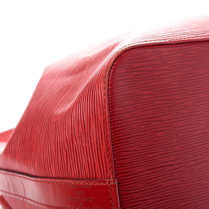Louis Vuitton Epi Petit Noe Castillan Red 9 of 12