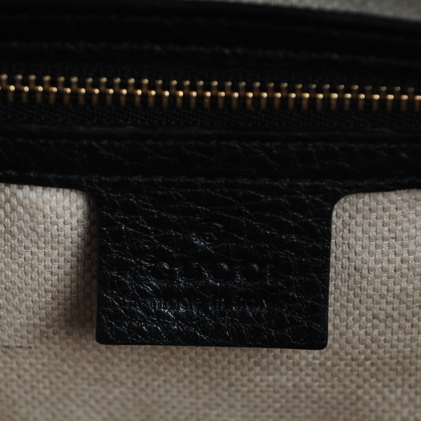 Pebbled Calfskin Medium Soho Chain Shoulder Bag Black