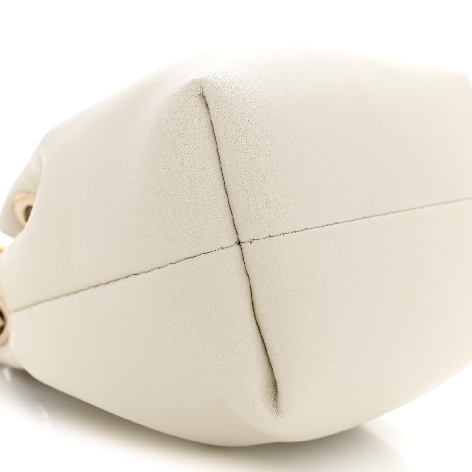 Jimmy Choo Smooth Nappa Bon Bon Bucket Bag Latte 8 of 10