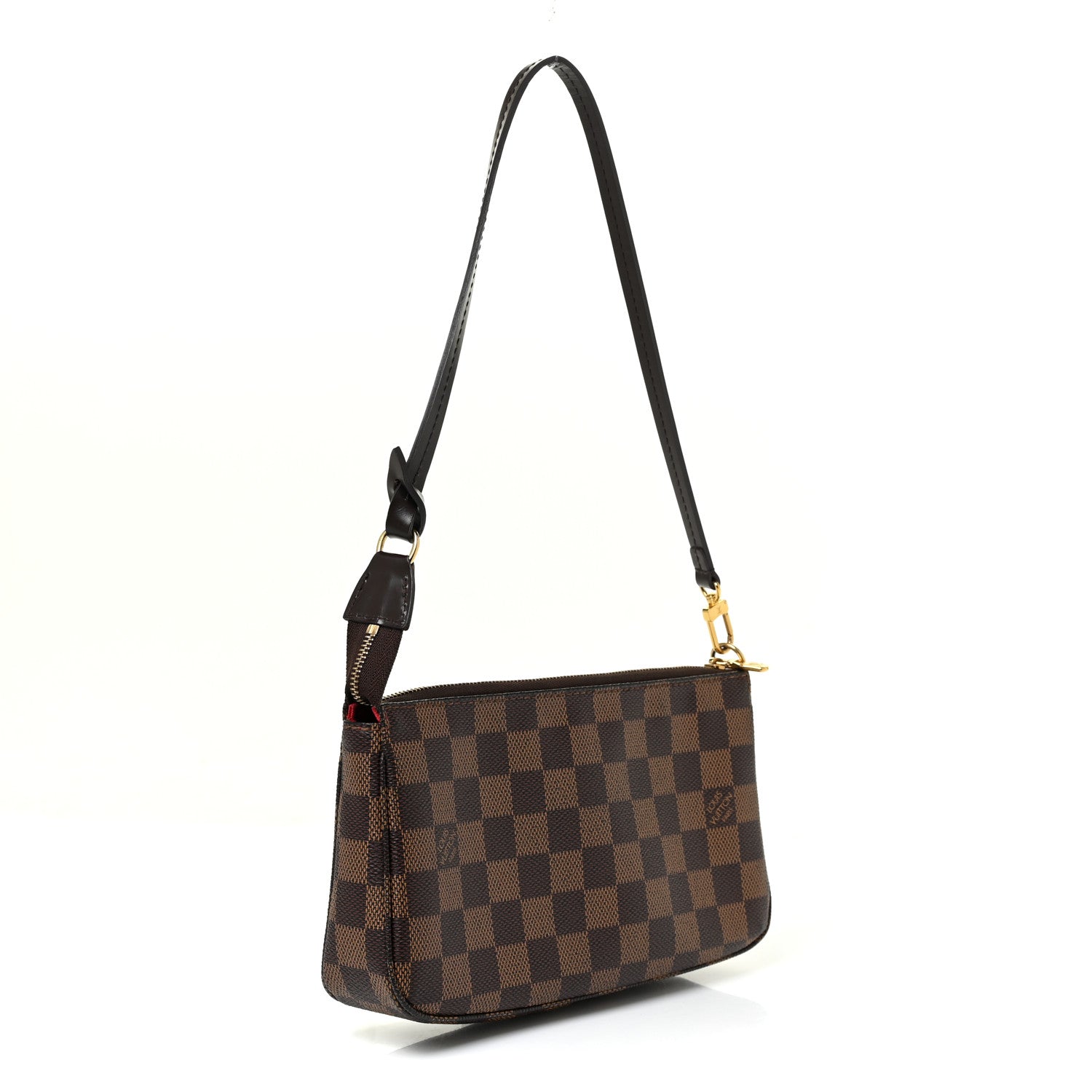 Louis Vuitton Damier Ebene Navona Pochette Accessories 4 of 9