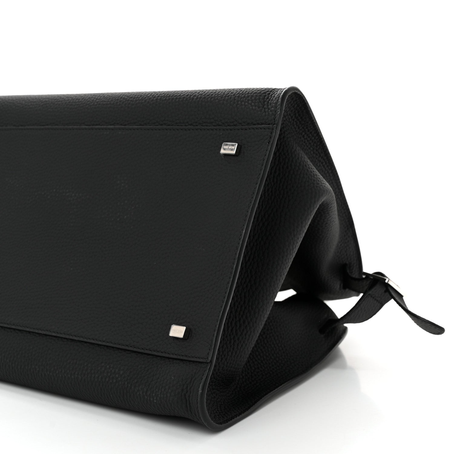 The Row Matte Grained Calfskin Soft Margaux 15 Black 9 of 9