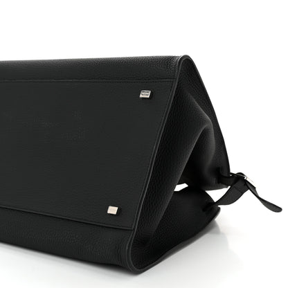 The Row Matte Grained Calfskin Soft Margaux 15 Black 9 of 9