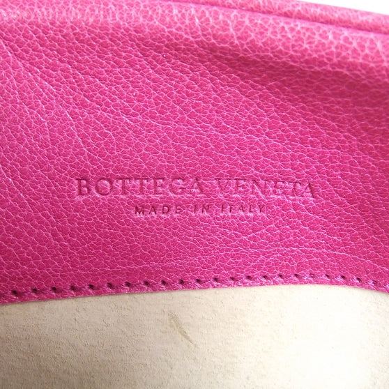 Leather East West Bag Pink