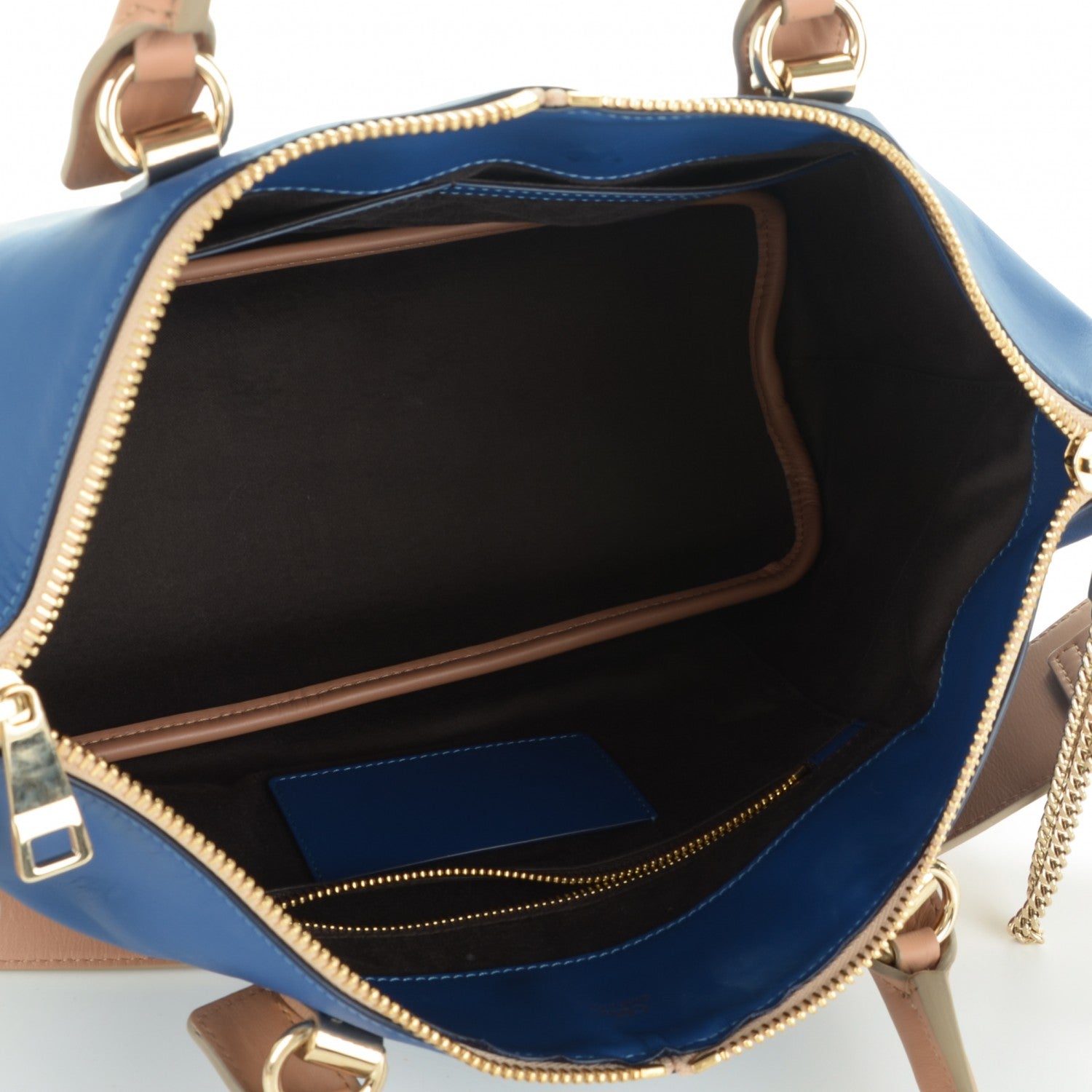 Chloe Smooth Calfskin Medium Baylee Tote Sea Water 5 of 8