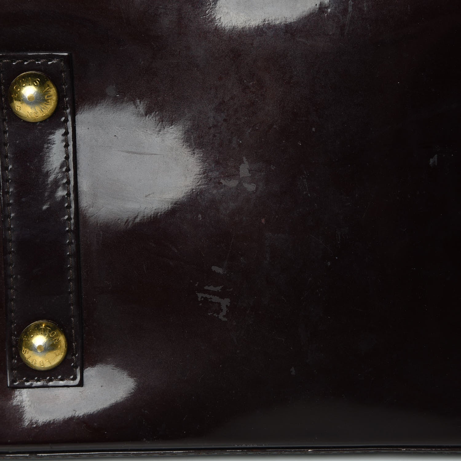 Louis Vuitton Vernis Alma PM Amarante 11 of 15