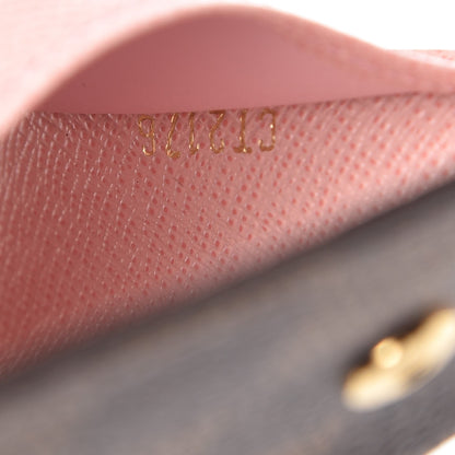 Louis Vuitton Damier Ebene Multicles 6 Key Holder Rose Ballerine 7 of 8